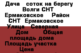 Дача 7 соток на берегу Волги СНТ “Ермаковское“ › Район ­ СНТ “Ермаковское“ › Улица ­ Северная, 26 › Дом ­ 4 › Общая площадь дома ­ 17 › Площадь участка ­ 700 › Цена ­ 350 000 - Самарская обл. Недвижимость » Дома, коттеджи, дачи продажа   